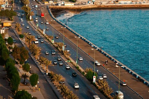 ببینید | آخرین وضعیت بلوار ساحلی بندرعباس پس از زلزله ۶.۴ ریشتری