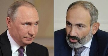 درخواست مسکو از ایروان و باکو/پاشینیان با پوتین تماس گرفت
