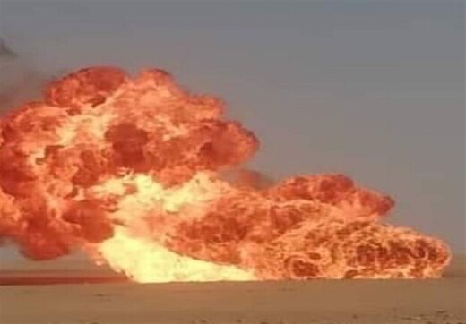 حادثه انفجار در خط لوله انتقال نفت