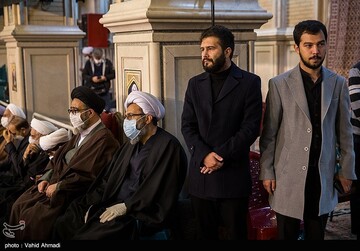 تشییع پیکر آیت الله مجتهد شبستری در تهران