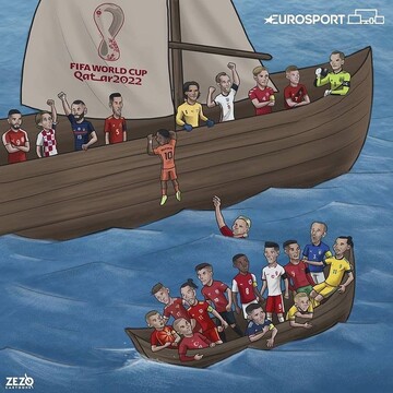 مسافران اروپایی جام‌جهانی را ببینید!