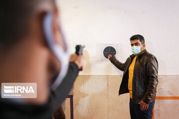 حضور «جواد فروغی» در جمع معلولان ذهنی مشهد