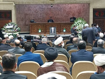 مراسم بزرگداشت مرحوم آیت‌الله مجتهد شبستری با حضور شخصیت‌های برجسته کشور 