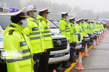 تصاویر | رزمایش طرح ترافیکی زمستان ۱۴۰۰