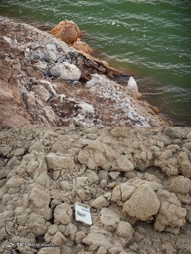 تصاویر | قاب‌های غم‌انگیز از مرگ دریاچه جوان کلوت