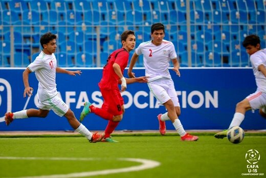 ببینید | جشن قهرمانی تیم ملی زیر ۱۵ سال ایران در مسابقات کافا 