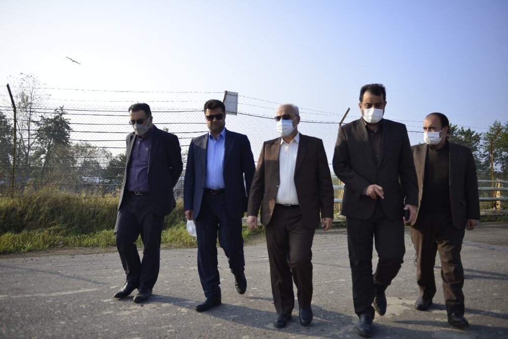 بازدید دادستان بندرانزلی از زیرساخت های بندر کاسپین منطقه آزاد انزلی