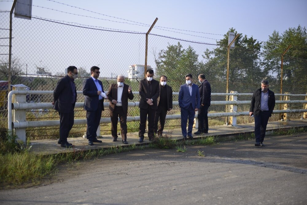 بازدید دادستان بندرانزلی از زیرساخت های بندر کاسپین منطقه آزاد انزلی