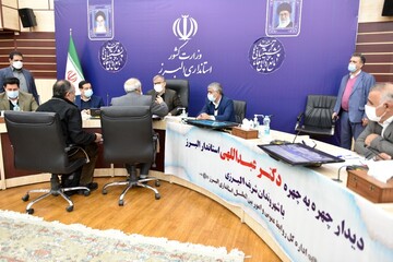 دیدار چهره به چهره استاندار البرز با ۵۴ تن از شهروندان البرزی