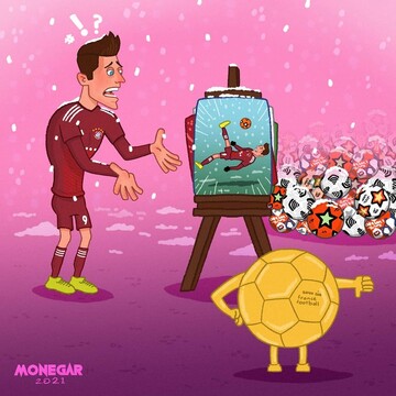 ببینید: لواندوفسکی هنوز توپ طلا رو راضی نکرده!