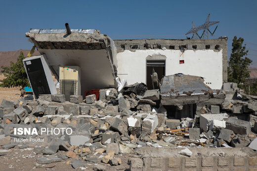 وضعیت مناطق زلزله زده هرمزگان یک هفته بعد از حادثه