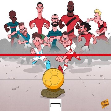 ببینید کدوم یکی لیاقت توپ طلا رو دارن؟!