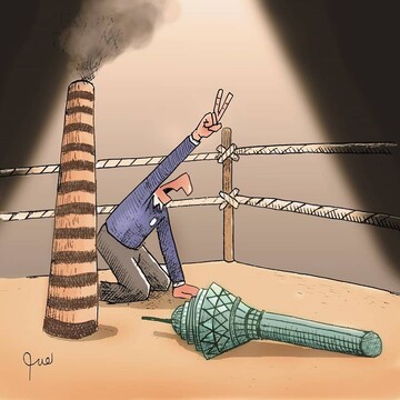 ببینید مازوت تهران رو ناک اوت کرد! 