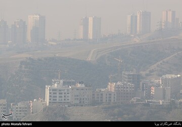 هوای ۱۶ ایستگاه شهر تهران در شرایط ناسالم برای همه گروه‌ها است