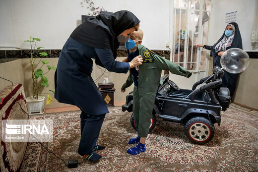محمد؛‌‌پسر سرطانی که نیرو هوایی ارتش آرزویش را برآورده کرد