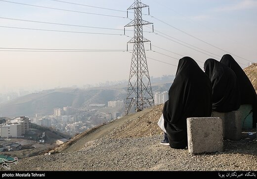 تصاویر | آلودگی هوای تهران