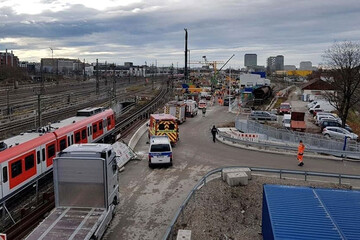 تصاویر | انفجار در نزدیکی ایستگاه قطار مونیخ