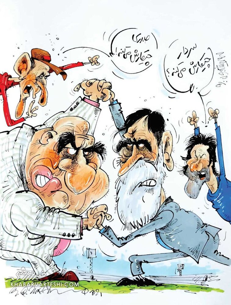 ببینید: دعوای سرخابی‌ها بالا گرفت!