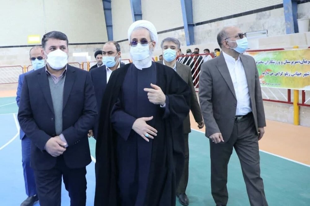 افتتاح بزرگترین سالن ورزشی استان در میبد