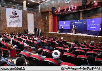 تصاویر | دیدار دانشجویان و تشکلهای دانشجویی با رئیس جمهور