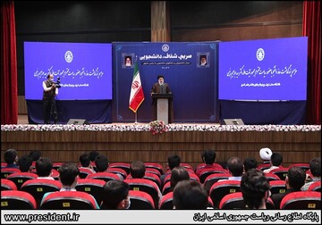 تصاویر | دیدار دانشجویان و تشکلهای دانشجویی با رئیس جمهور