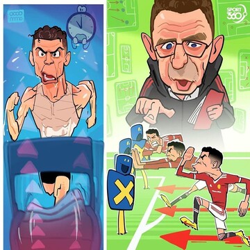 اینم برنامه مربی جدید منچستر برای رونالدو!