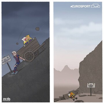 ببینید: بدون مسی چه بلایی سر بارسلونا آمد!