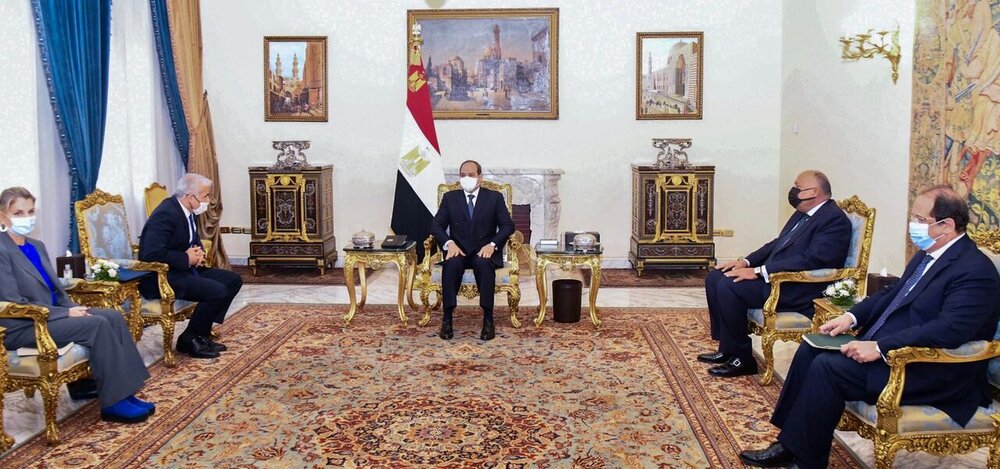 دیدار لاپید با السیسی در مصر با محوریت ایران