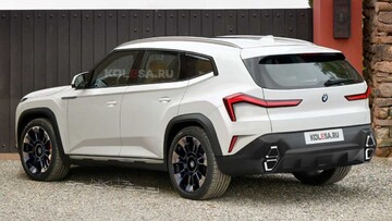تصاویر رندر جدید شاسی‌بلند 2023 BMW XM منتشر شد