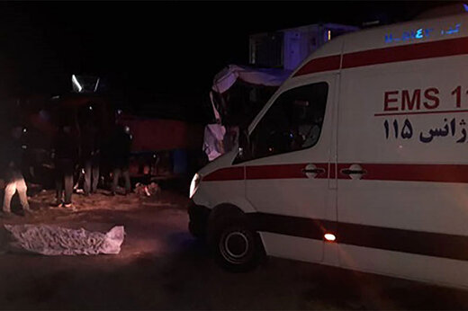 ببینید | فوت دلخراش جوان ۲۲ ساله بر اثر تصادف در تهران