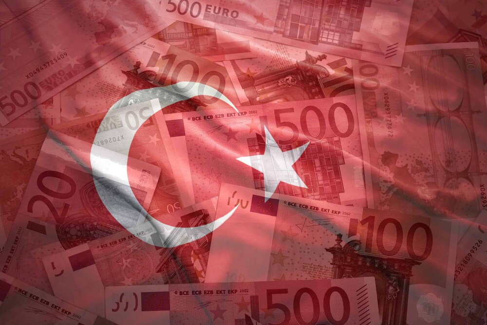 ذخایر ارزی بانک مرکزی ترکیه منفی شد