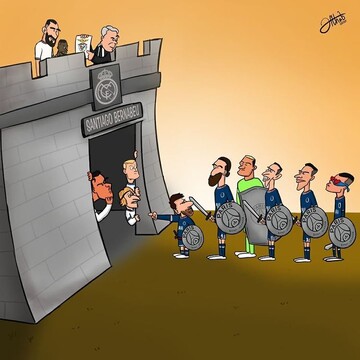 ببینید: حمله پاریسی‌ها به قلعه مادرید!