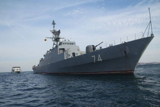 بدرقه رسمی ناوگروه هشتاد و یکم نیروی دریایی ارتش / تفنگداران دریایی ایران عازم «آبهای دور» شدند