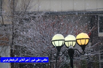 بارش اولین برف امسال ارومیه