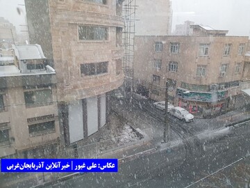 بارش برف و باران در تهران، هوای پایتخت سرد می‌شود