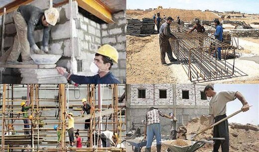 ۱۹۰۰ کارگر ساختمانی در آبادان در صف سهمیه بیمه تامین اجتماعی معطل مانده اند