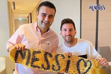 عکس | نان بربریِ لیونل مسی هم پخته شد!