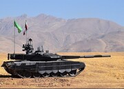 ببینید | رونمایی نیروی زمینی سپاه از تانک پیشرفته کرار
