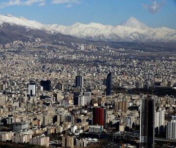 تصاویر | سلام دماوند به تهران