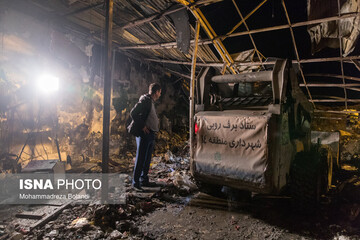 انفجار و آتش‌سوزی در بازار گل شهید محلاتی