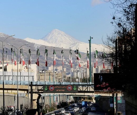 تصاویر | سلام دماوند به تهران