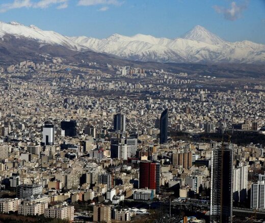 تصاویر | سلام دماوند به تهران