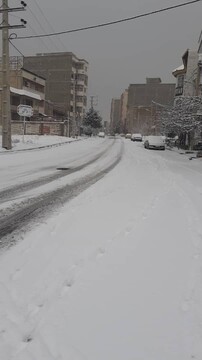 برف