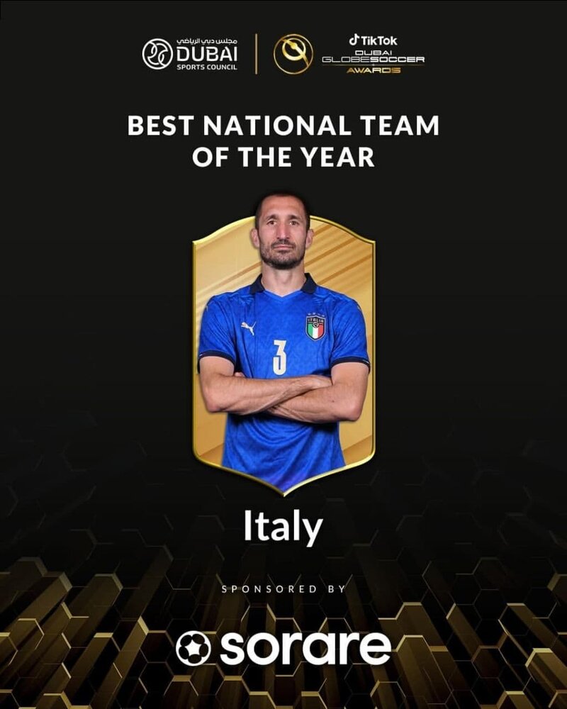 ایتالیا جایزه درو کرد؛ امباپه و لوا بهترین شدند