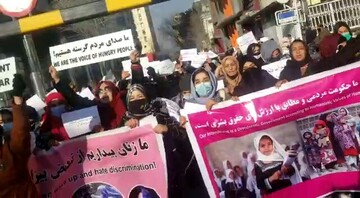 طالبان تظاهرات زنان را با شلیک گلوله پاسخ داد