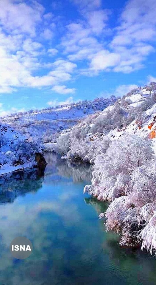 عکس | زیبایی بارش برف در استان کهگیلویه و بویراحمد