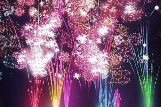 ببینید | نورافشانی فوق‌العاده زیبای آغاز سال ۲۰۲۲ در لندن