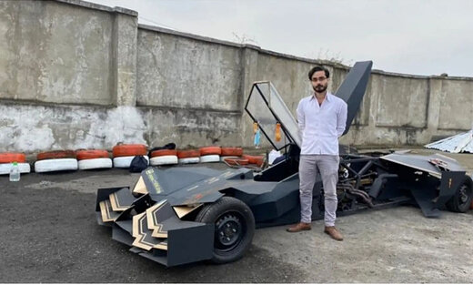 آیرودینامیک بوگاتی با موتور پیکان
