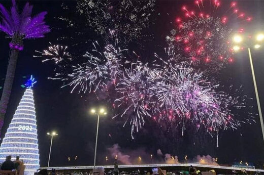 ببینید | جشن سال نوی میلادی در موصل عراق بعد از داعش