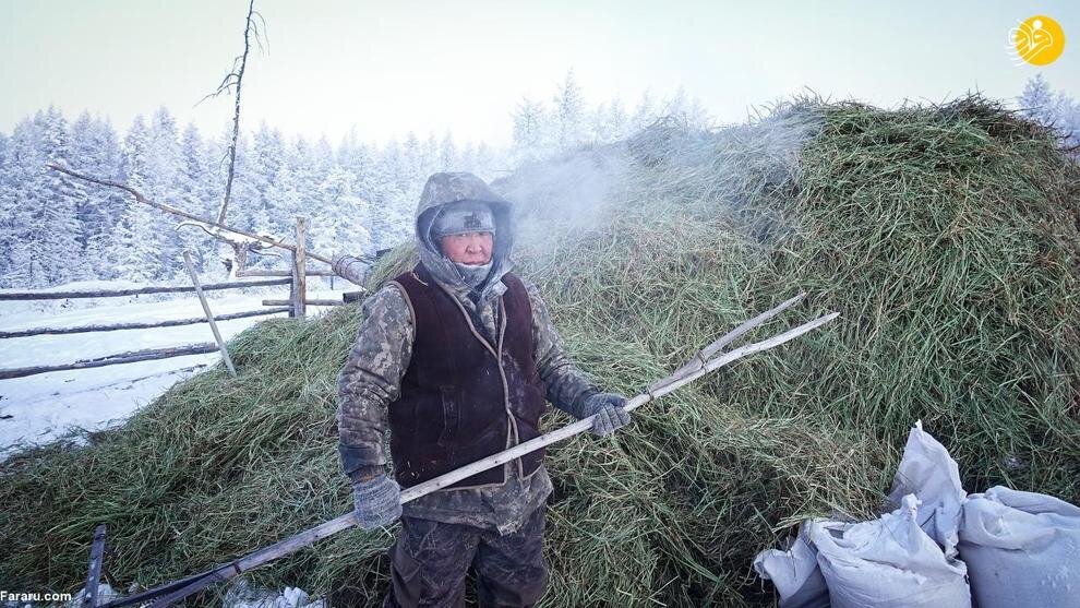 سرمای هوا در اویمیاکن روسیه به منفی ۶۰ درجه رسید